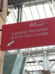 Virgin East Coast Lounge Edinburgh