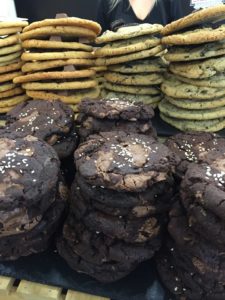 Blondie's Kitchen Cookies London Double Chocolate Tahini Sesame Seed