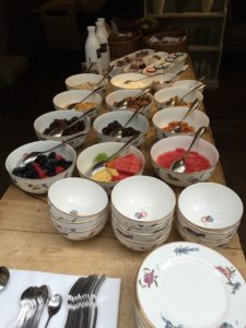 The Potting Shed breakfast Marylebone Dorset Square Hotel