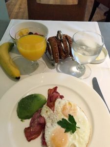 Dorset Square Hotel breakfast Potting Shed