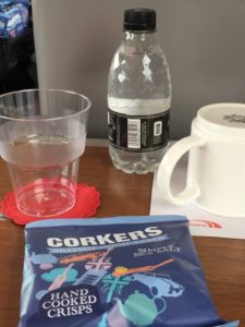 train Edinburgh to London snack