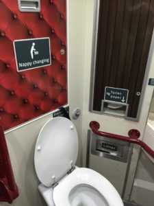 Virgin East Coast Train Accessible Toilet Train Edinburgh to London