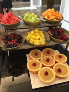 Fairmont D.C. gold lounge breakfast Art Weekend in D.C.