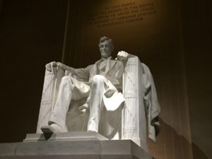 Lincoln Memorial Art Weekend in D.C.