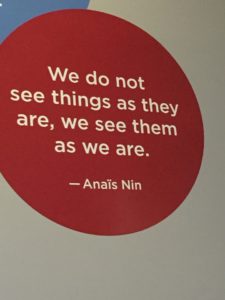 Art Weekend in D.C. Anais Nin Quote