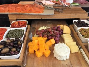 Fairmont D.C. gold level lounge review breakfast