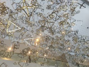 Art Ceiling Installation Fairmont D.C. Lobby