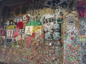 Seattle Gum Wall, one block from Four Seasons Seattle