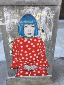 Seattle Street Art Kusama at SAM