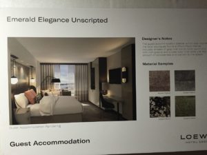 Loews Hotel 1000 Seattle design board