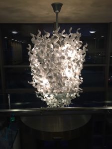 Loews Hotel 1000 Seattle chandelier