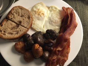 Loews Hotel 1000 Room Service breakfast