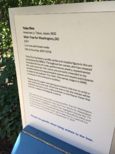 Wish Tree for Washington DC 
