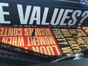Belief and Doubt by Barbara Kruger at the Hirshhorn in D.C. Art