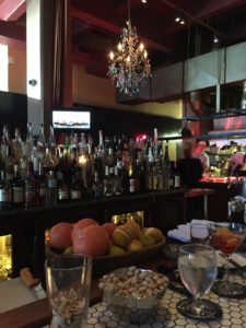 Palace Kitchen bar view - best burger in seattle