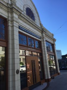 Building view exterior Starbucks Reserve Seattle