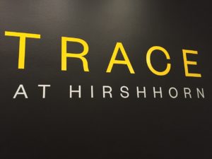 Trace at Hirshhorn art exhibit in D.C.
