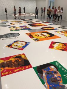Trace at Hirshhorn 176 portraits in Lego by Ai Weiwei