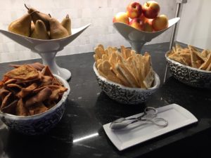 AMEX PHL Centurion Lounge food