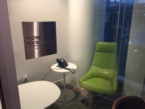 PHL Centurion Lounge Phone room