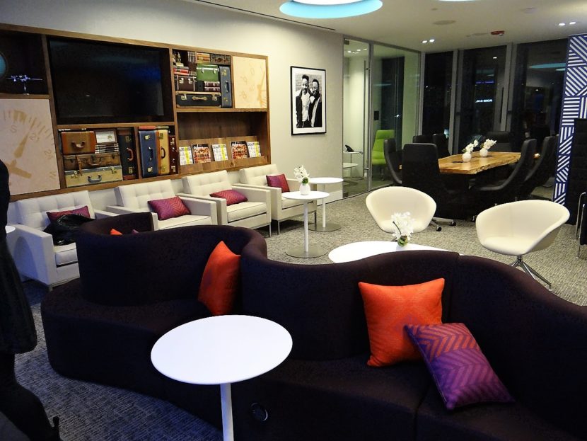 PHL Centurion Lounge seating Philly