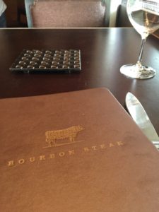 Bourbon Steak D.C. menu Four Seasons Best burger in D.C.