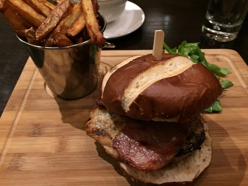 Chicken sandwich Aloft London Docksider