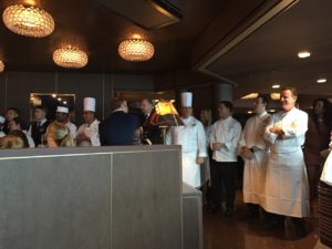 Pinnacle Grill chefs on Eurodam