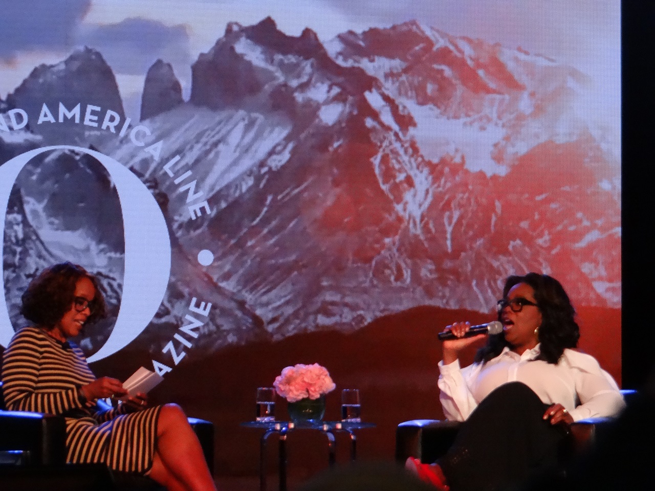 Conversation with Oprah and Gayle Alaska cruise