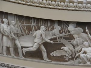 The Wright Brothers painting US Capitol Tour Rotunda