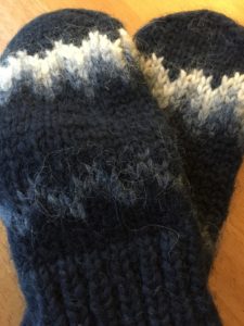 Winter Visit to Reykjavik Wool Mittens