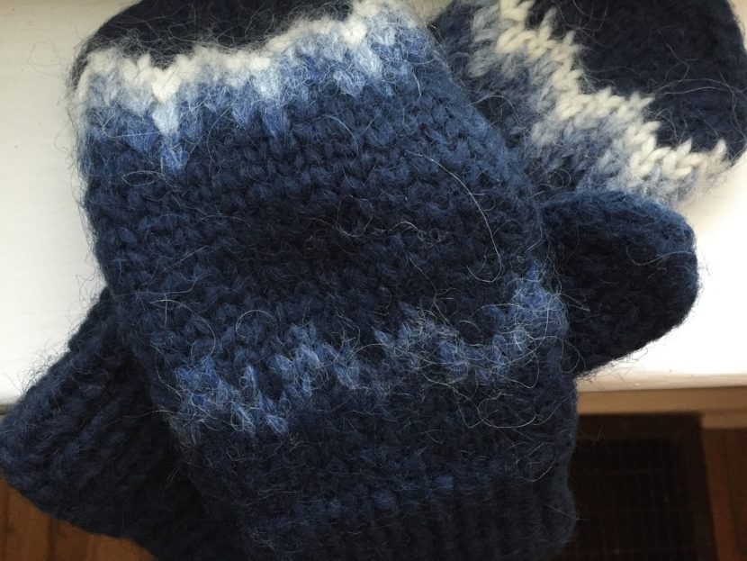 Winter visit to Reykjavik Iceland wool mittens