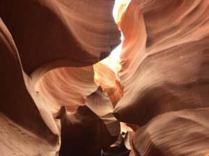 Lower Antelope Canyon View November Desert calling