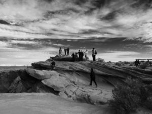 Black & White Photo Horseshoe Bend