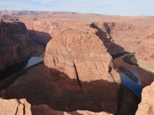 Horseshoe Bend November Morning View Page Arizona