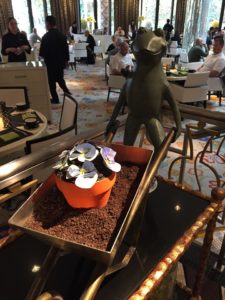 Edible Flower Pot Cake Wynn Las Vegas Desserts