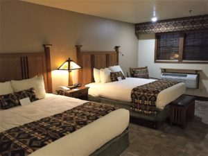 Zion Lodge Hotel Room Double Bed