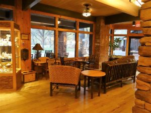 Zion Lodge lobby seating