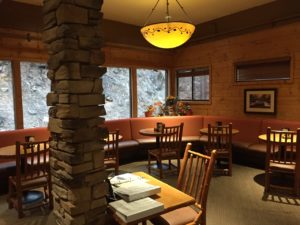 Zion Lodge Restaurant view