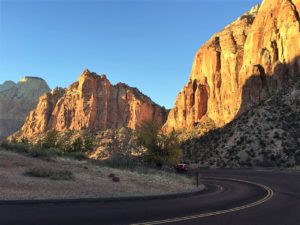 Zion National Park Photo Sunset