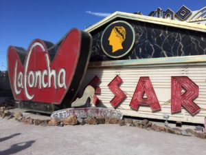 Neon Museum Caesars La Concha Neon Signs