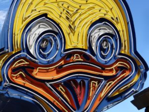 Neon Museum Duck