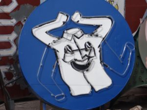 Happy Shirt Neon Sign Neon Museum