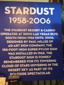 Neon Museum Stardust Sign History Las Vegas