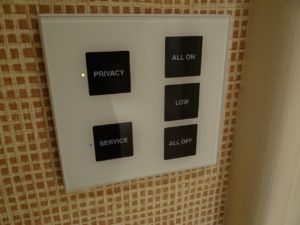 The Wynn Hotel room technology