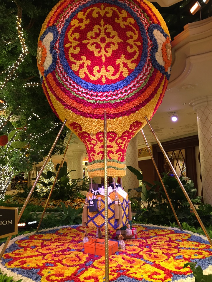 The Wynn Hotel Lobby floral decor