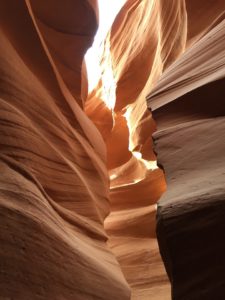 Lower Antelope Canyon View Afternoon
