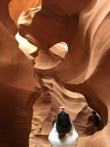 Lower Antelope Canyon View Afternoon