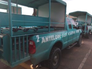 Upper Antelope Canyon tour truck