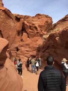 Upper Antelope Canyon wait to go back through